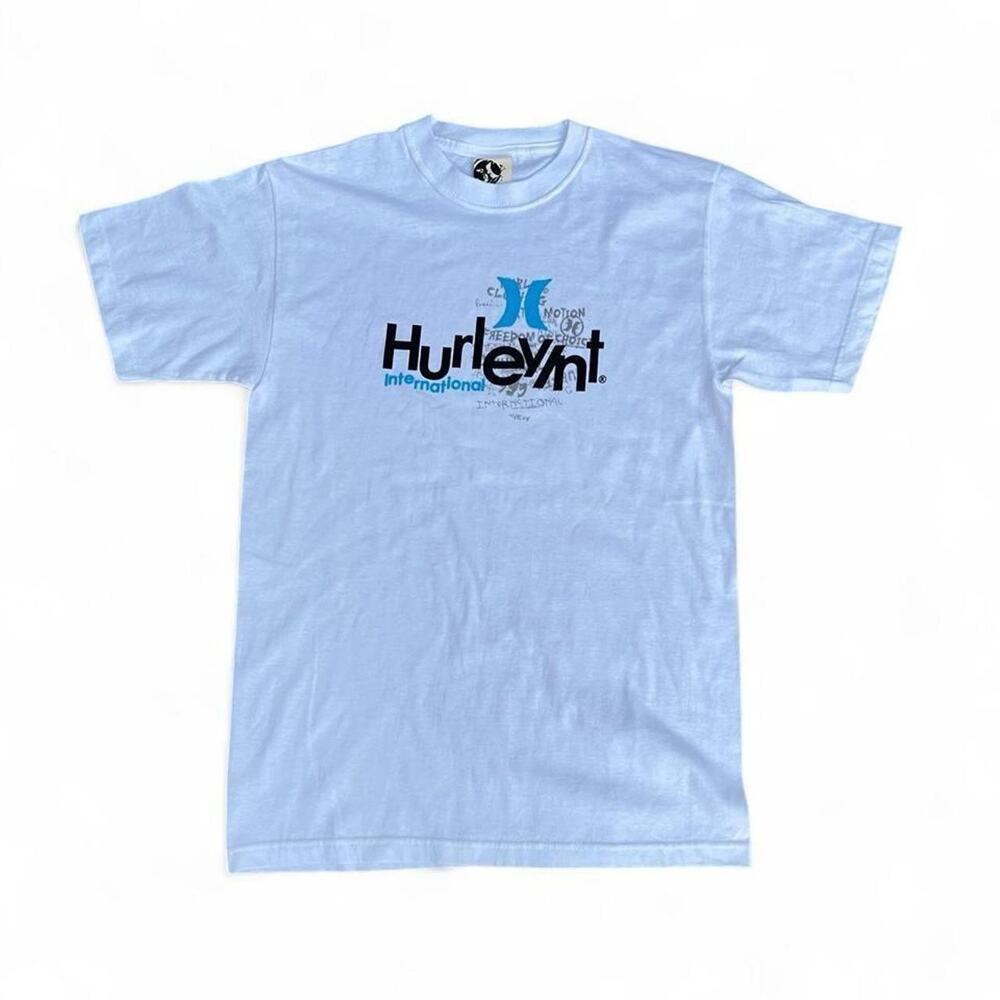 Hurley International Graffiti Like 2000s Surf Logo T-Shirt, Small